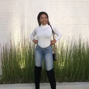Top - $2 Jeans - $1 Boots - $9