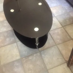 Damaged coffee table