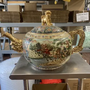 We can pack and ship all of your unique items. Here is just one example of an item we have handled.