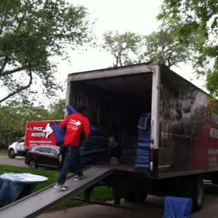 They padded everything and made quick work of a hard job.