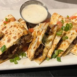 Uptowner Quesadilla @Half Shell Oyster House