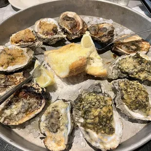Oyster Sampler @Half Shell Oyster House