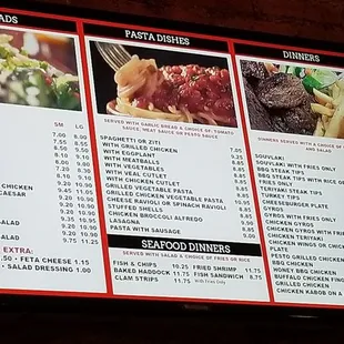 Menu Feb 2019