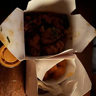 Spicy Boys nugs and tots