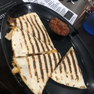 Bacon bbq quesadilla