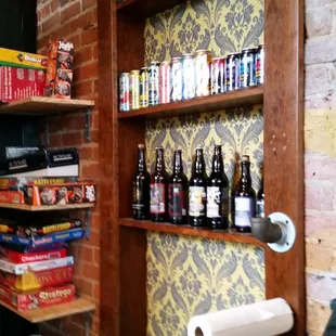 There are games to be played at halfcut while you drink your local beer