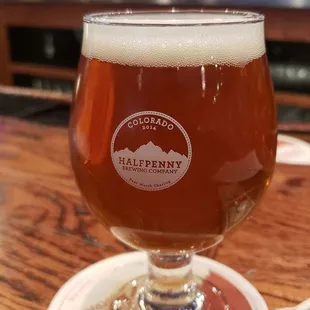 Big Stick Oaked DIPA  9.5 ABV, 65 IBU