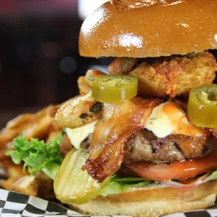 The Ring of Fire Burger