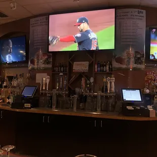 Bar area. Great to watch the game!