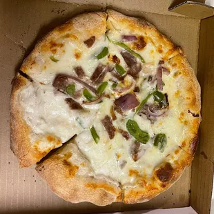 Philly Steak Pizza