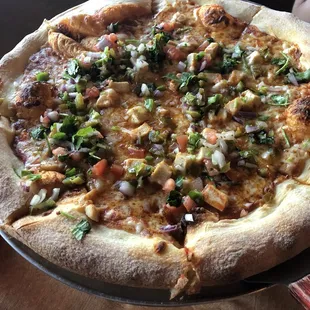 Chicken Enchilada Pizza