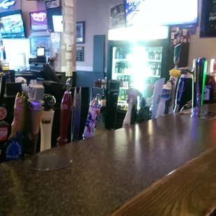 Halftime has 21 wonderful beers on tap!