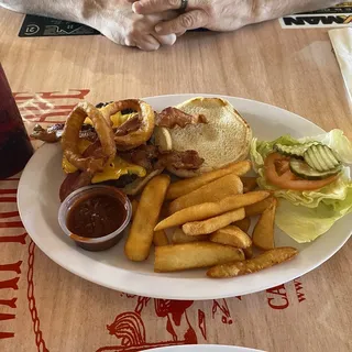 Western Bacon Cheese Burger
