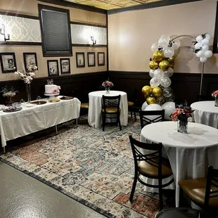 bridal shower decor