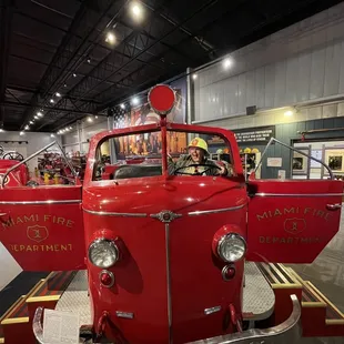 This is one of the photo spots you can enjoy.   Put on the fire attire and join in the fun!