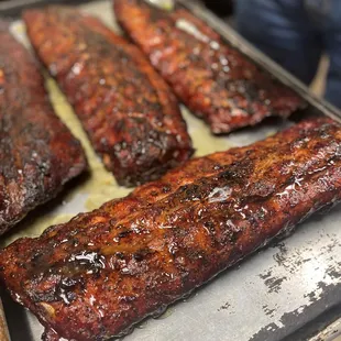 Honey Glazed Smoked Ribs will have you licking your fingers for seconds