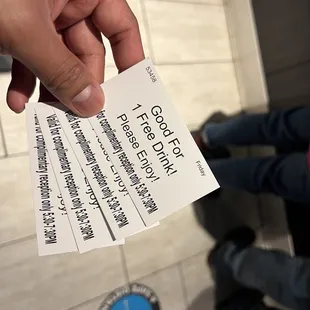 Happy hour complimentary drinks with stay.