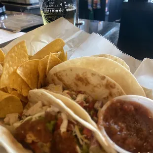 Chicken tacos