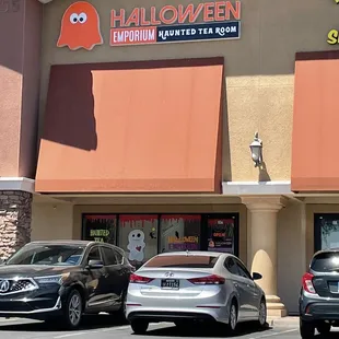 Outside of the building