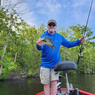 Cute Crappie.