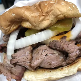 Brisket sandwich