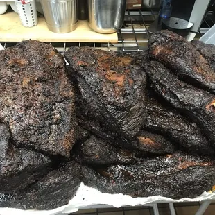 Great brisket !! Using only Hickory wood and smoke for over 20 hrs