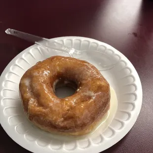 Homemade doughnut