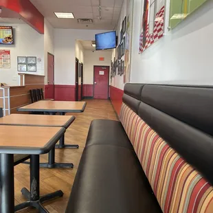 interior, sushi and sashimi