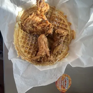 3 Wings &amp; Waffle