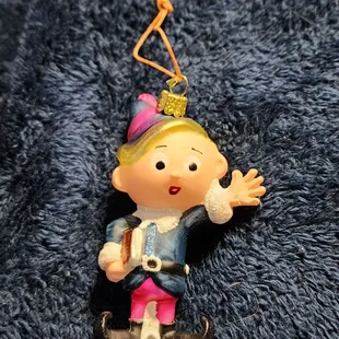 This is the ornament that my husband picked out for my friend who lost her son earlier this month.