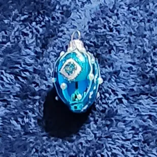 Elsa would be proud of this frosty egg.