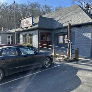 Front of the building