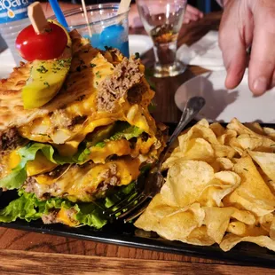 Panini Angus burger