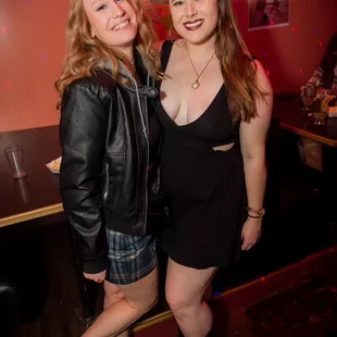 two women posing for a picture