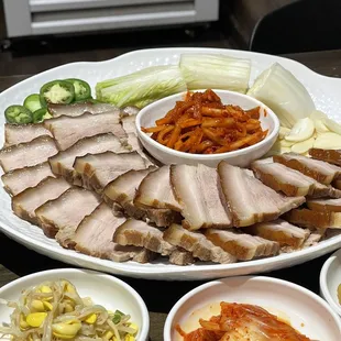 Bossam or Napa Wraps with Pork()