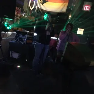 Seriously you guys this it what karaoke dreams are made of