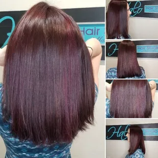 6 different colors in creating this red.