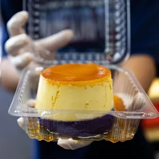 Ube Flan