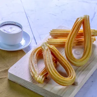 Churros! Spanish Filipino style churros with chocolate