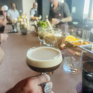 Espresso martini (batched, but good)
