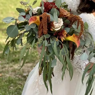 Exquisite bridal bouquet