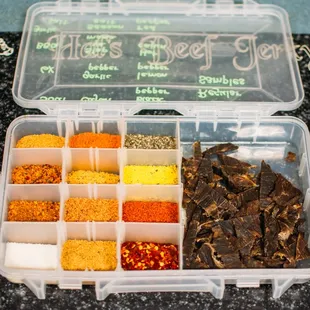 the contents of the box