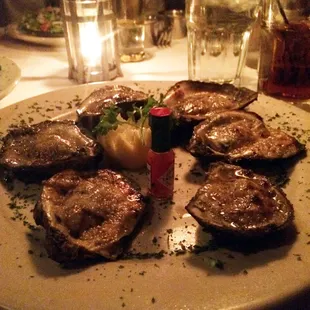 Grilled Oysters....YUMM!