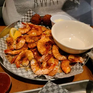 Pound of medium shrimp