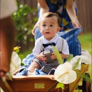 Wagon floral by Halu