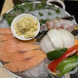 sashimi, sushi and sashimi, food, sushi