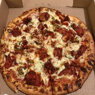 Tandoori Chicken Pizza