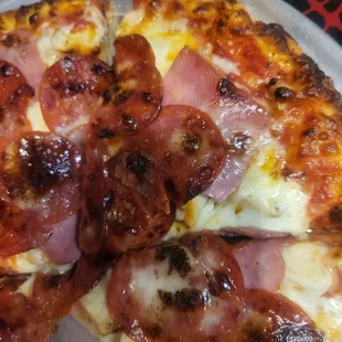 pizza, food