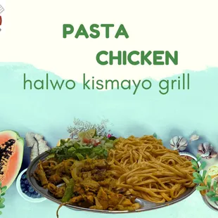 Pasta Chicken grill so testy