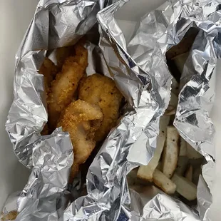 Fried Catfish &amp; Fried Taters